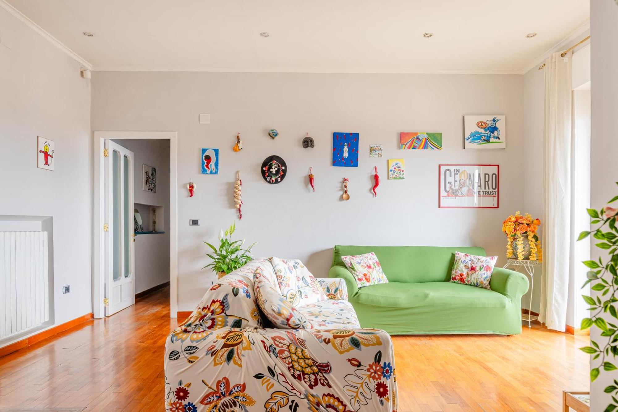 Apartamento Salotto Napoletano 381 Nápoles Exterior foto